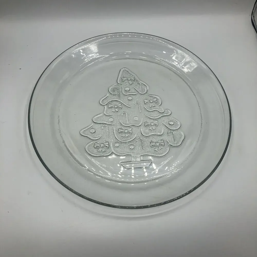 Anchor Hocking Servingware Holiday Magic Serving Platter 12